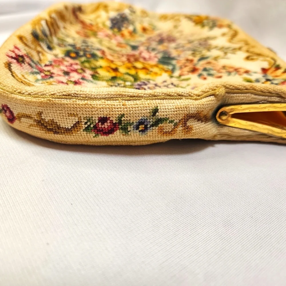Floral Tapestry Handbag